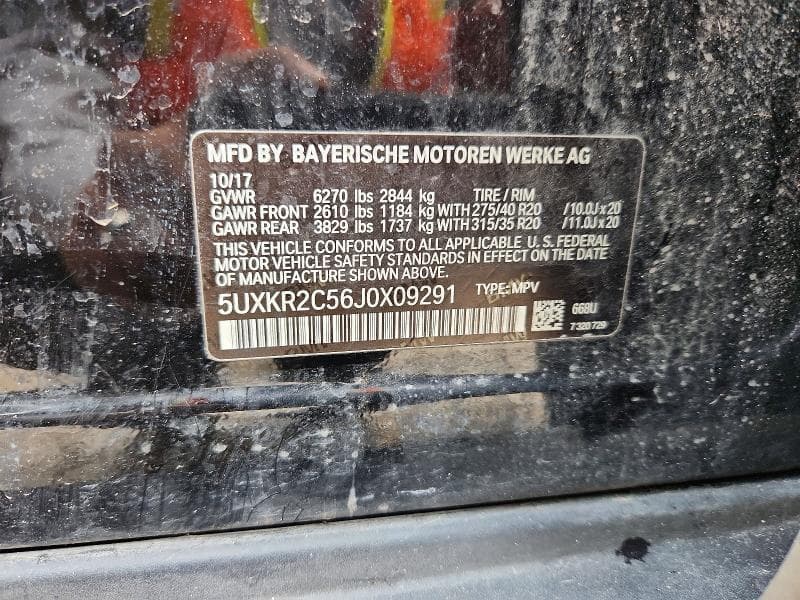 2018 BMW X5 SDRIVE35I SDRIVE35I 14