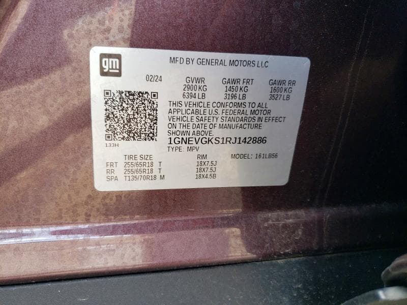 2024 CHEVROLET TRAVERSE LT 13