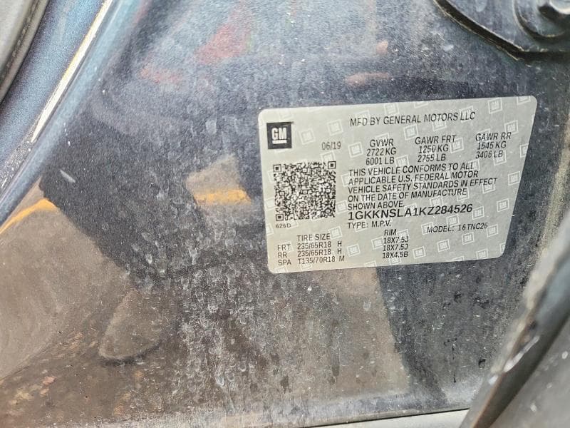 2019 GMC ACADIA SLE 12