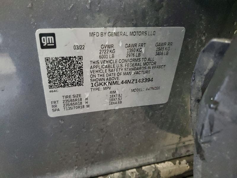 2022 GMC ACADIA SLT 13