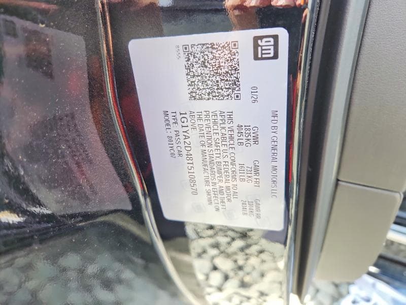 2026 CHEVROLET CORVETTE STINGRAY 1LT STINGRAY 1LT 12