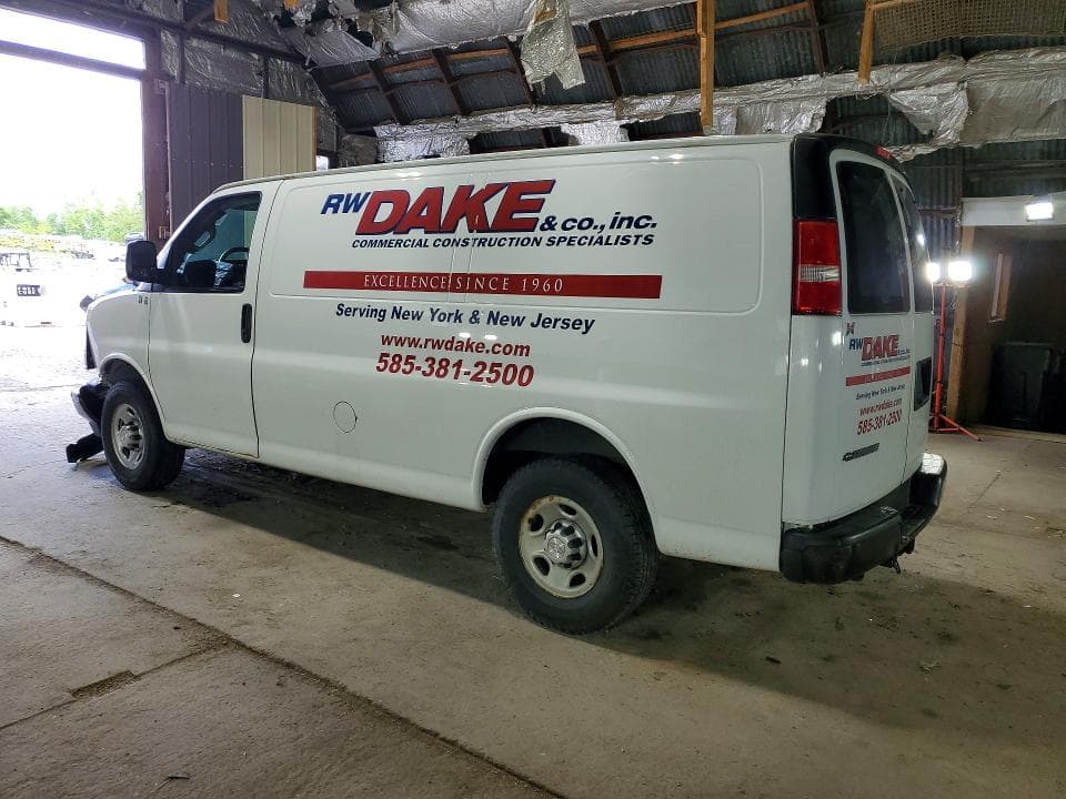 2017 CHEVROLET EXPRESS 2500 CARGO DELIVERY VAN 2