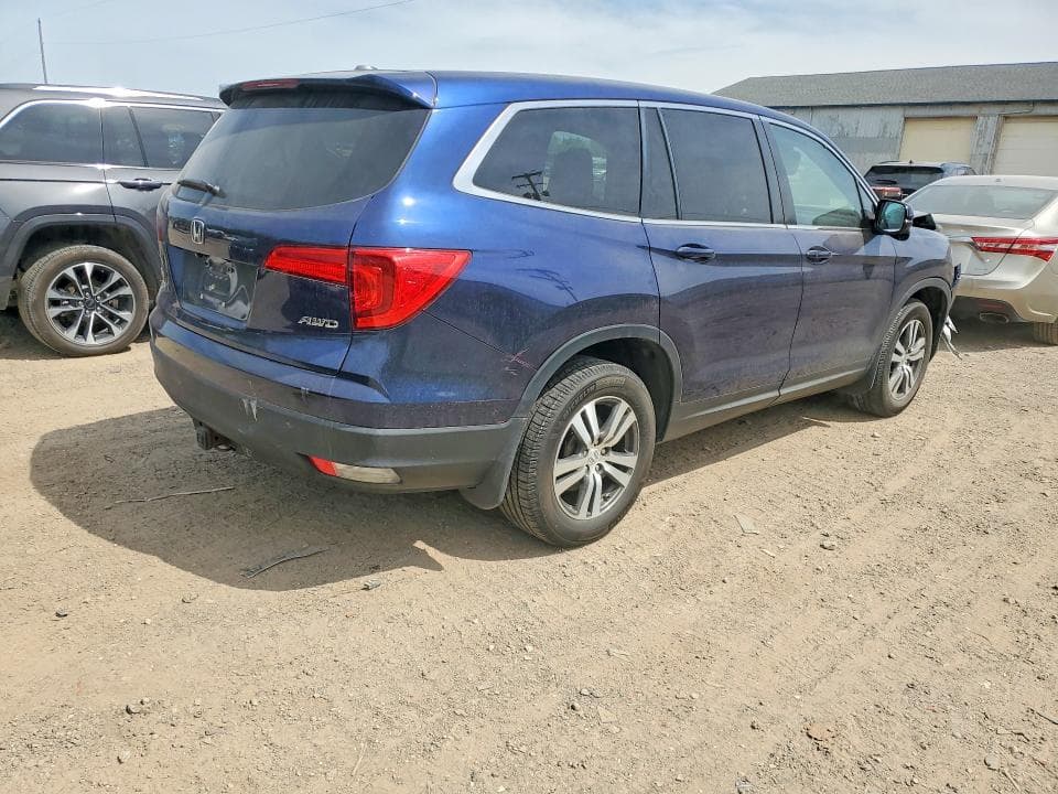 2016 HONDA PILOT EXL 3