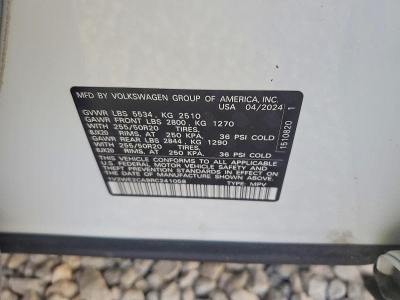 2024 VOLKSWAGEN ATLAS CROSS SPORT SE 13