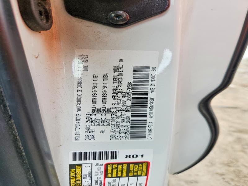2023 TOYOTA TACOMA ACCESS CAB 12