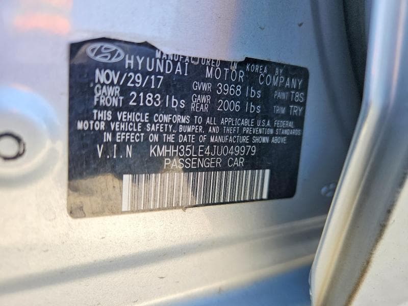 2018 HYUNDAI ELANTRA GT BASE 13