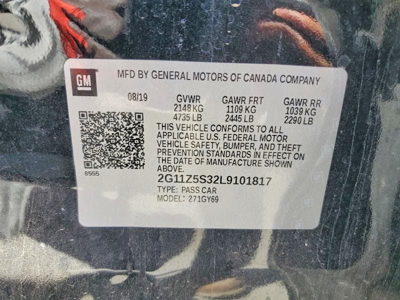 2020 CHEVROLET IMPALA LT LT 13