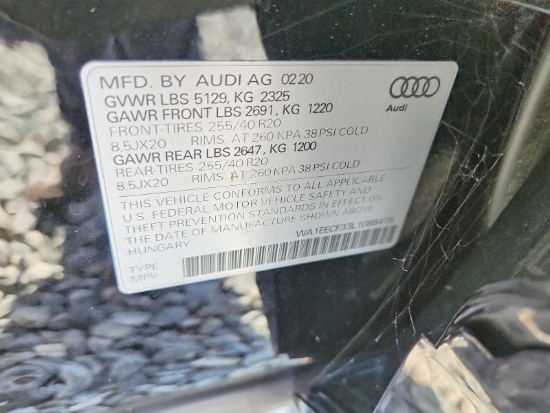 2020 AUDI Q3 PREMIUM PLUS S-LINE 12