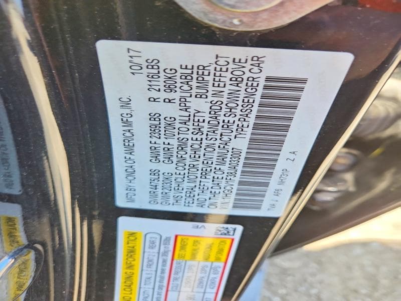 2018 HONDA ACCORD SPORT 12