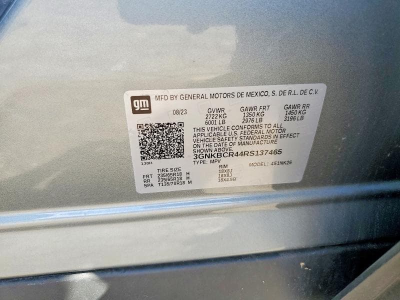 2024 CHEVROLET BLAZER 2LT 2LT 12
