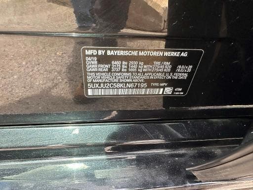 2019 BMW X5 XDRIVE50I 10