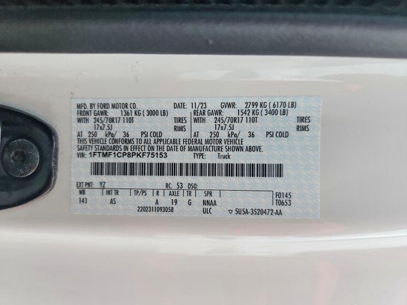 2023 FORD F-150 12