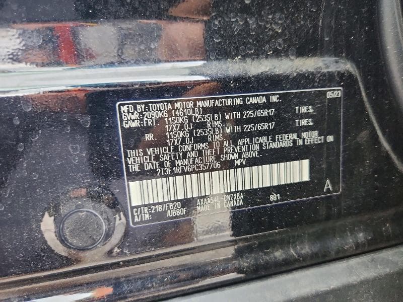 2023 TOYOTA RAV4 LE LE 13