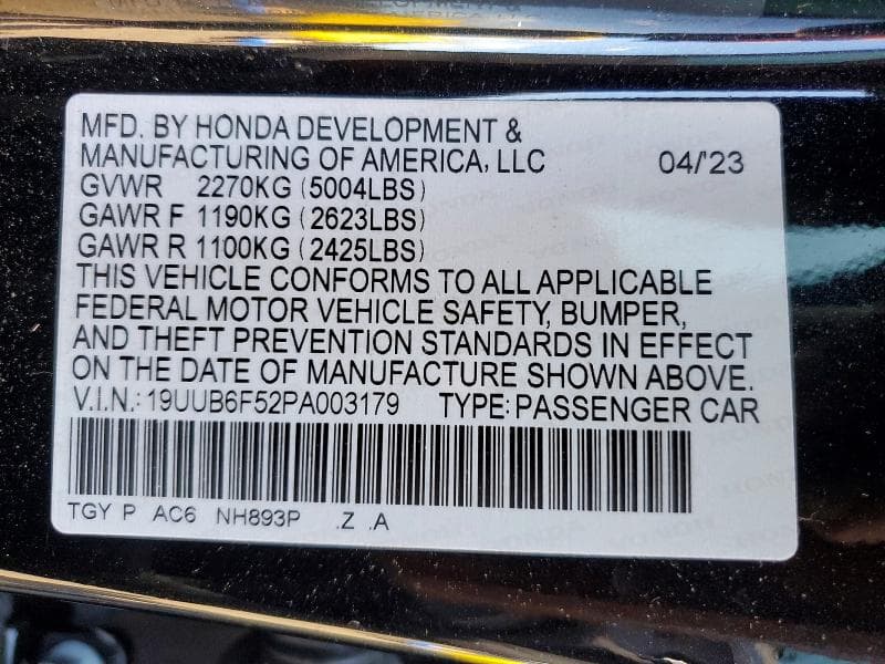 2023 ACURA TLX A-SPEC 12