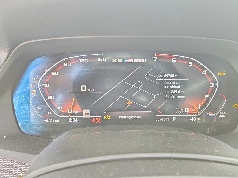 2021 BMW X6 M50I M50I 9