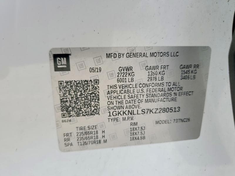 2019 GMC ACADIA SLE SLE 13