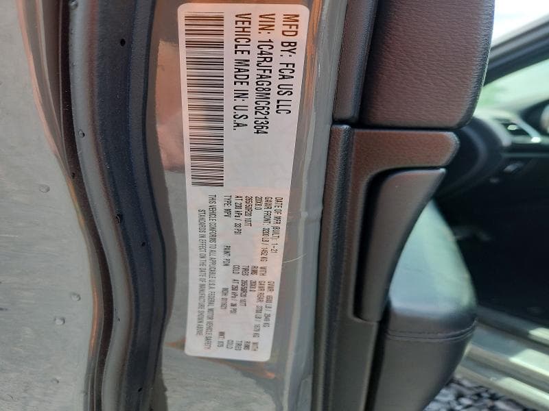 2021 JEEP GRAND CHEROKEE LAREDO LAREDO 14