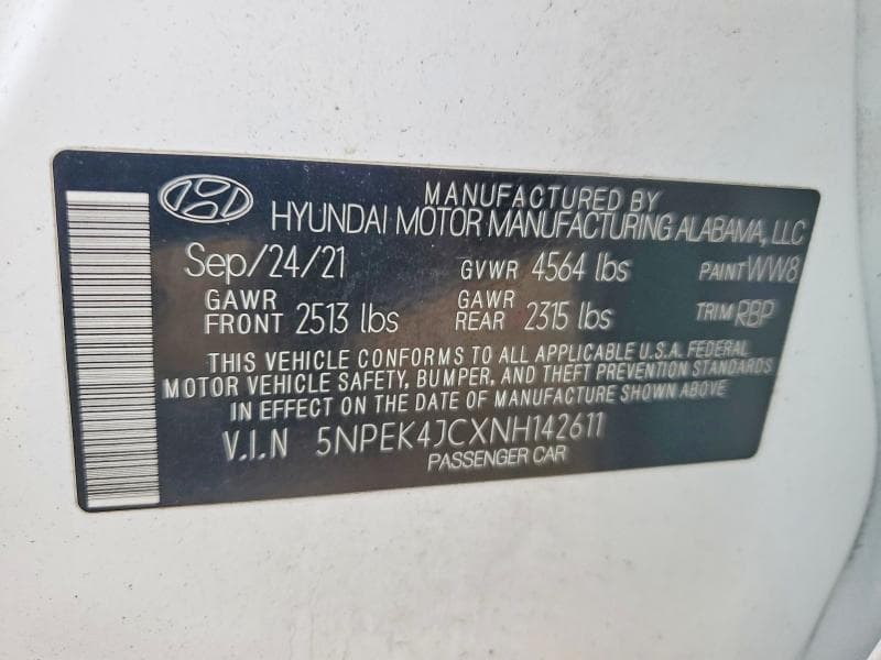 2022 HYUNDAI SONATA N LINE N LINE 12