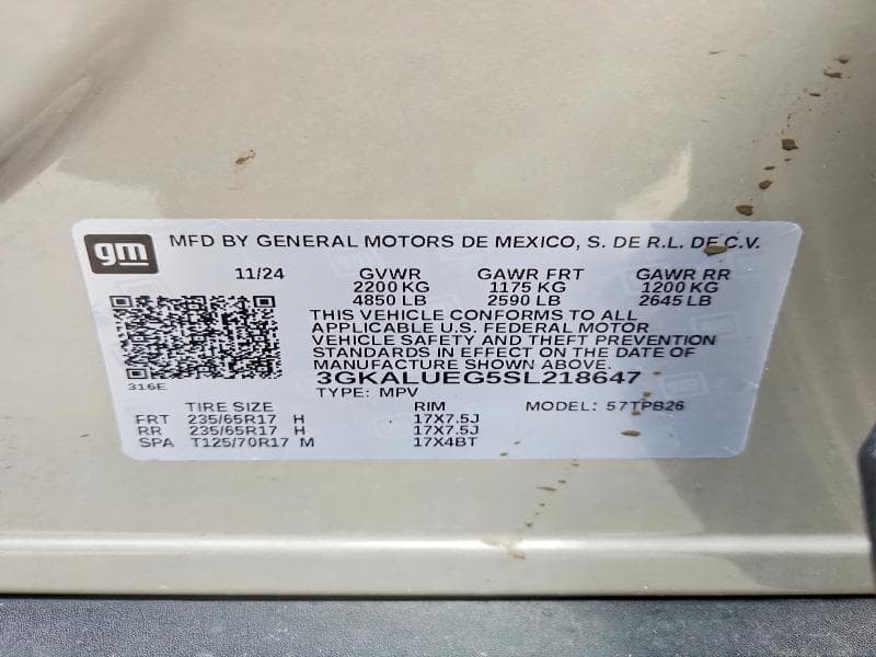 2025 GMC TERRAIN ELEVATION ELEVATION 13