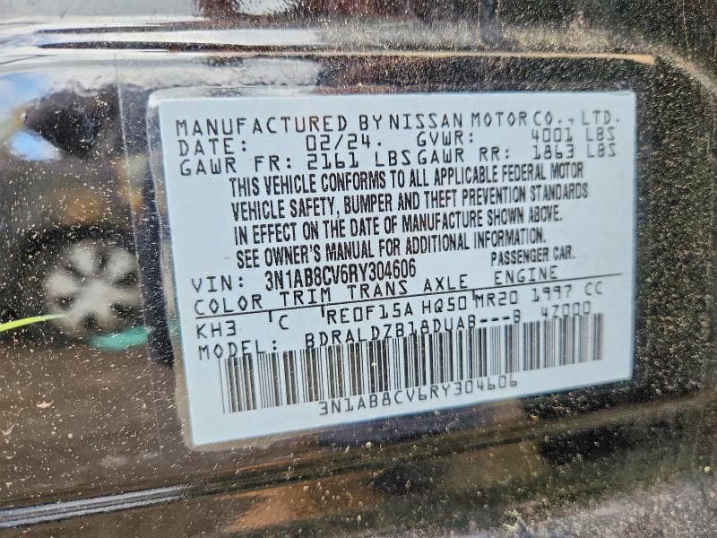 2024 NISSAN SENTRA SV 13