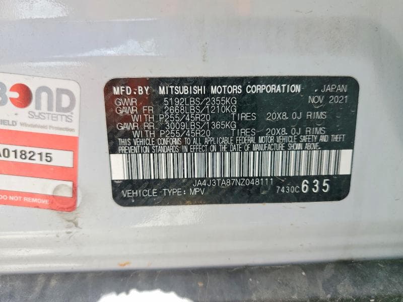 2022 MITSUBISHI OUTLANDER ES ES 14