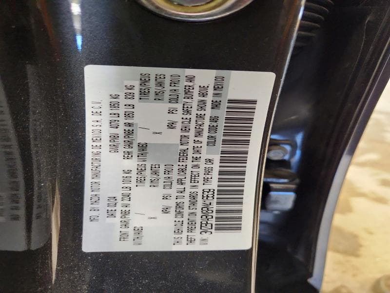 2024 MAZDA 3 SELECT SPORT SELECT SPORT 12