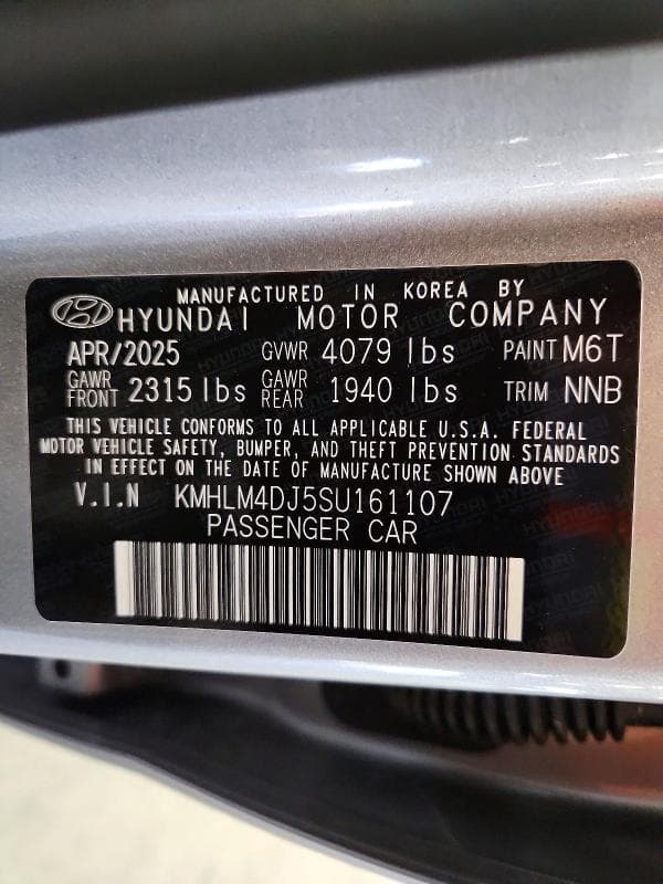 2025 HYUNDAI ELANTRA HYBRID SEL SPORT 12