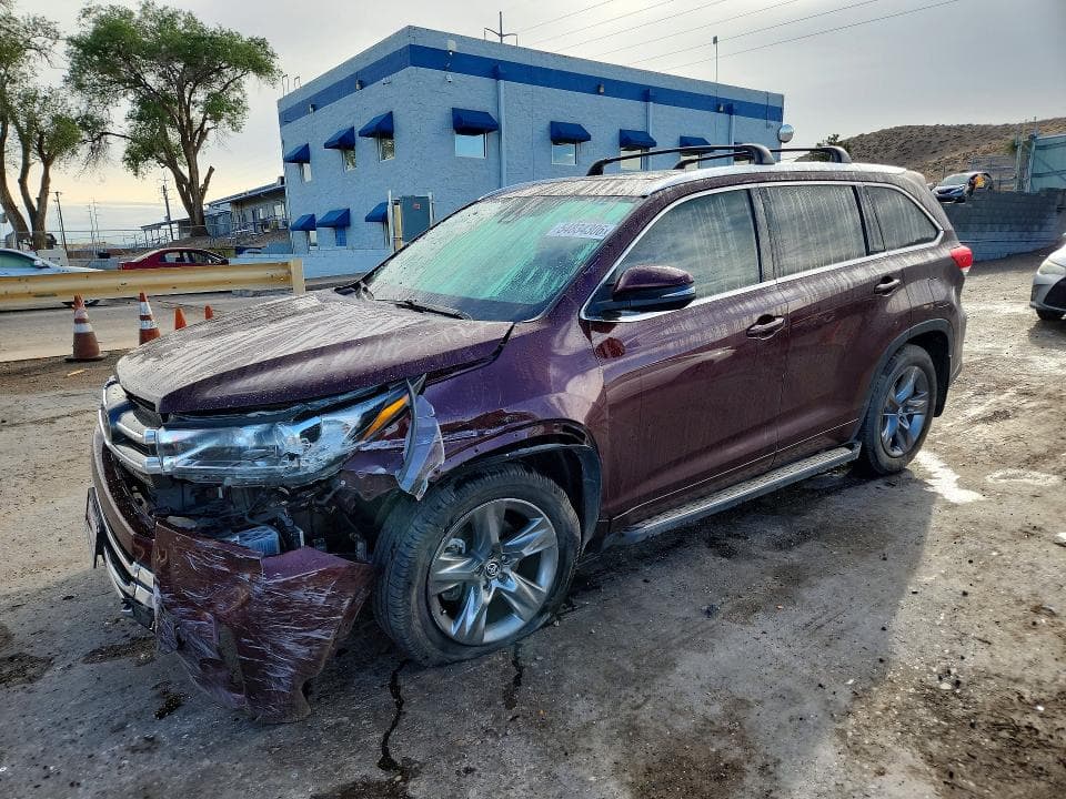 2019 TOYOTA HIGHLANDER LIMITED PLATINUM - 1