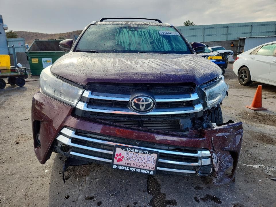 2019 TOYOTA HIGHLANDER LIMITED PLATINUM 5