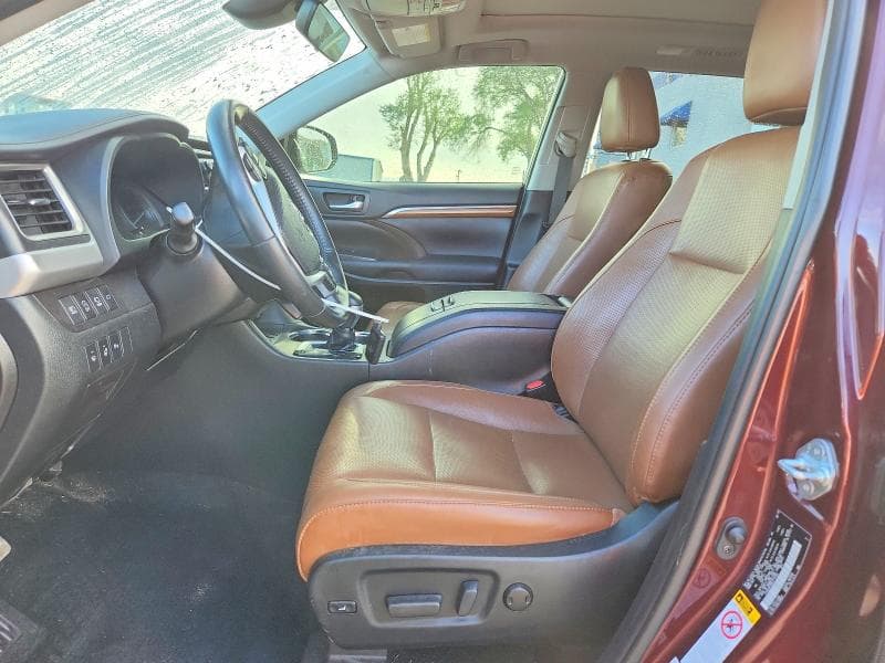 2019 TOYOTA HIGHLANDER LIMITED PLATINUM 7