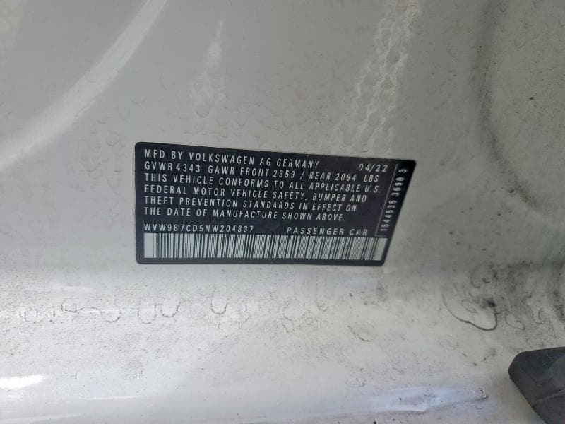 2022 VOLKSWAGEN GTI SE 13