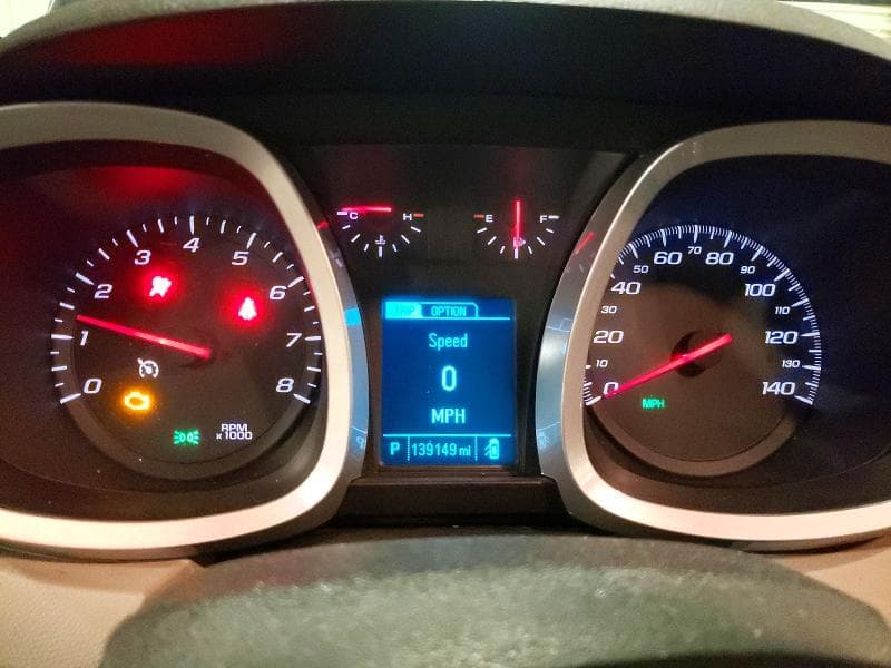 2016 CHEVROLET EQUINOX LT LT 9