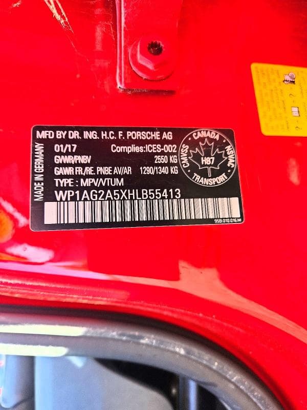 2017 PORSCHE MACAN GTS GTS 12