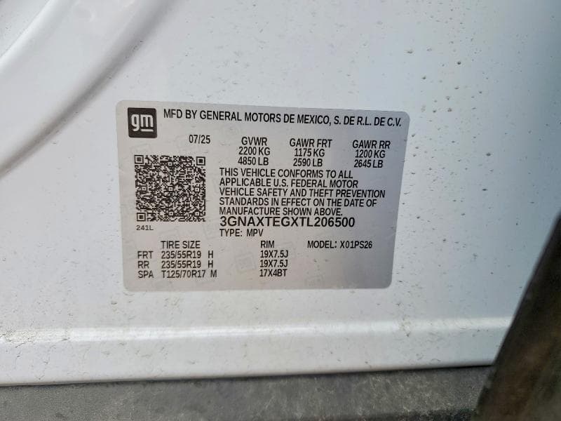2026 CHEVROLET EQUINOX RS 13