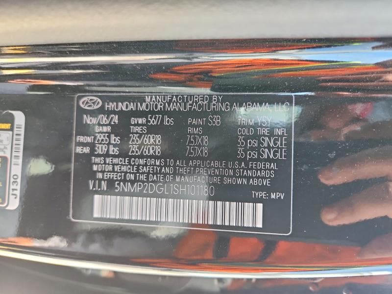 2025 HYUNDAI SANTA FE SEL SEL 13