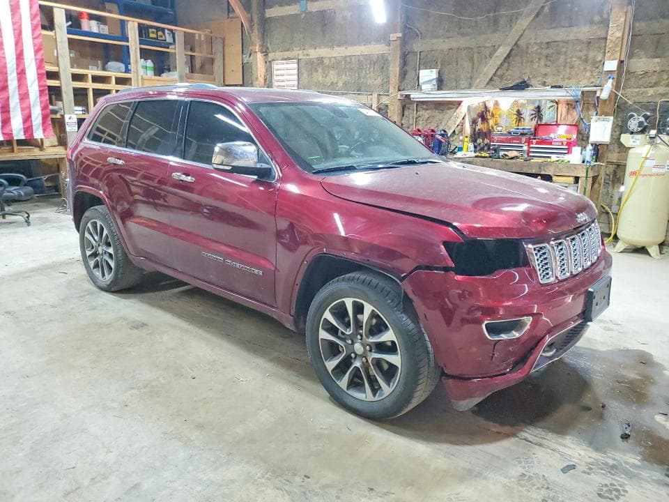 2017 JEEP GRAND CHEROKEE OVERLAND 4