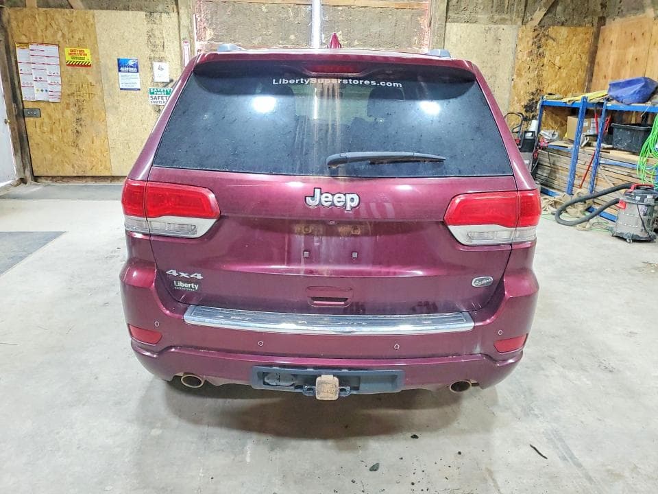 2017 JEEP GRAND CHEROKEE OVERLAND 6