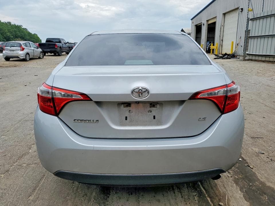 2016 TOYOTA COROLLA LE 6