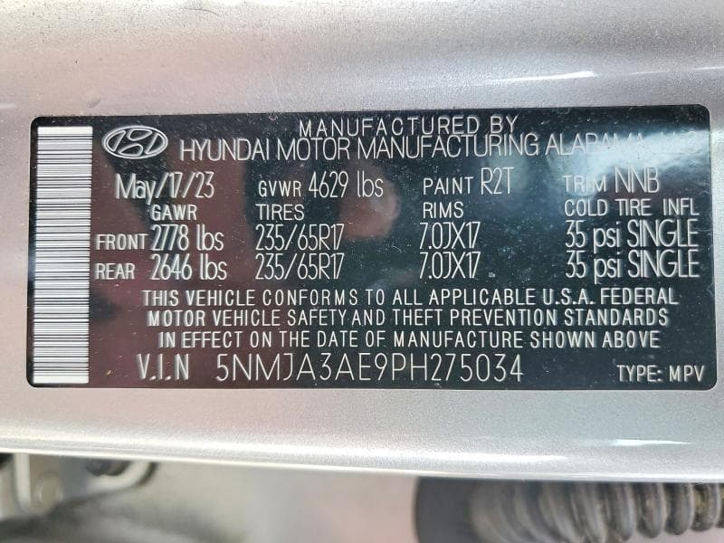 2023 HYUNDAI TUCSON SE 14