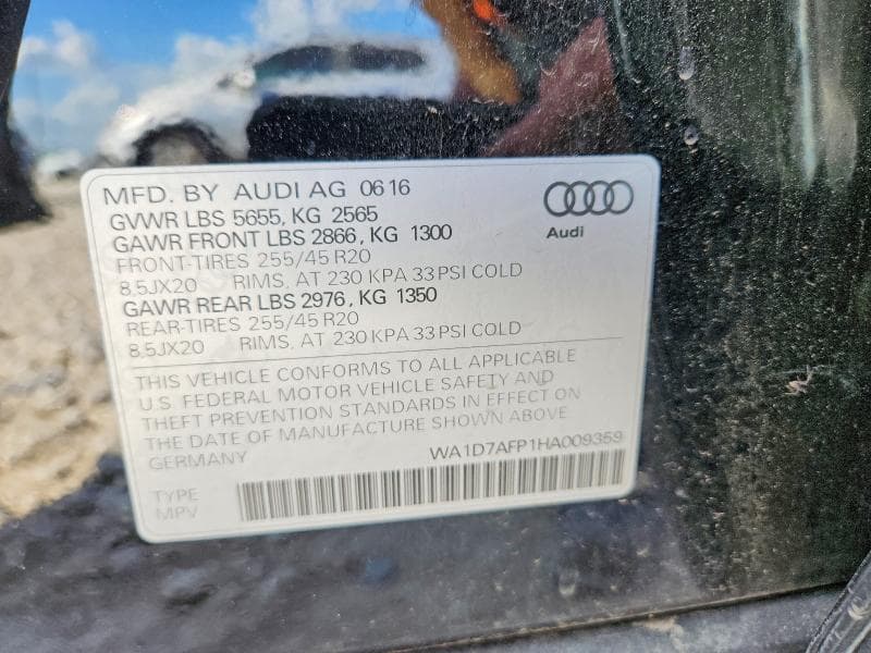 2017 AUDI Q5 PREMIUM PLUS S-LINE 14