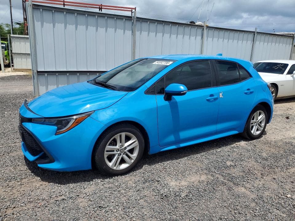 2019 TOYOTA COROLLA HATCHBACK SE SE - 1