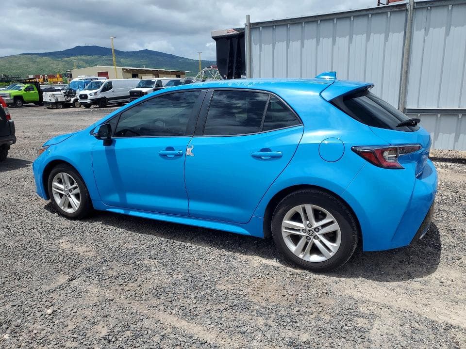 2019 TOYOTA COROLLA HATCHBACK SE SE 2