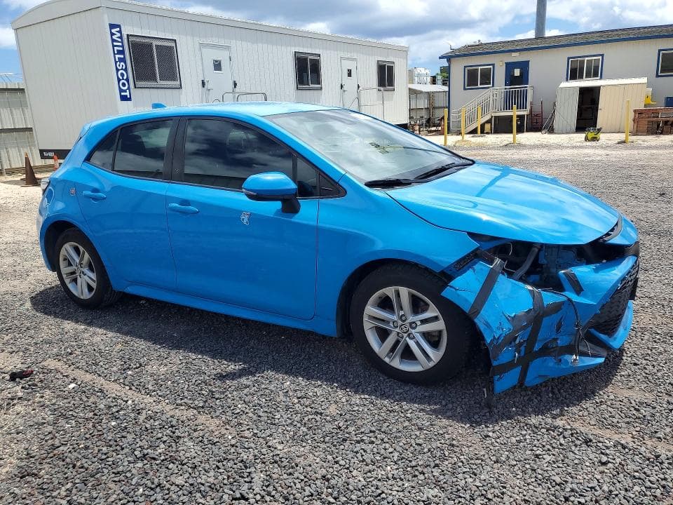 2019 TOYOTA COROLLA HATCHBACK SE SE 4
