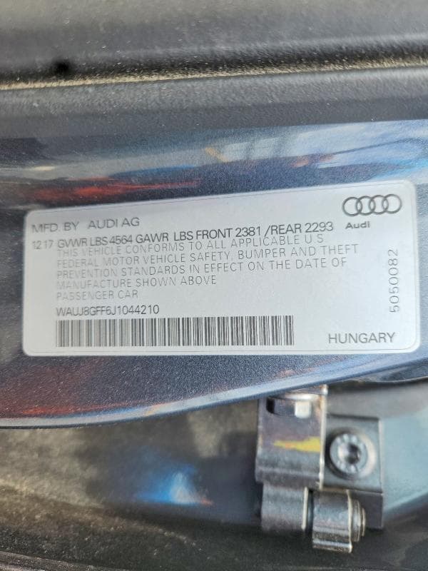 2018 AUDI A3 PREMIUM PLUS PREMIUM PLUS 12