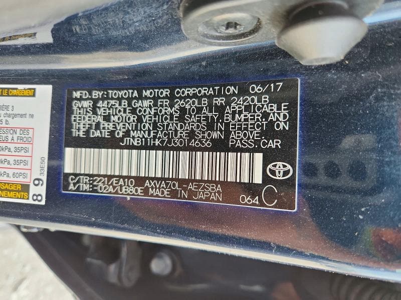 2018 TOYOTA CAMRY SE SE 12