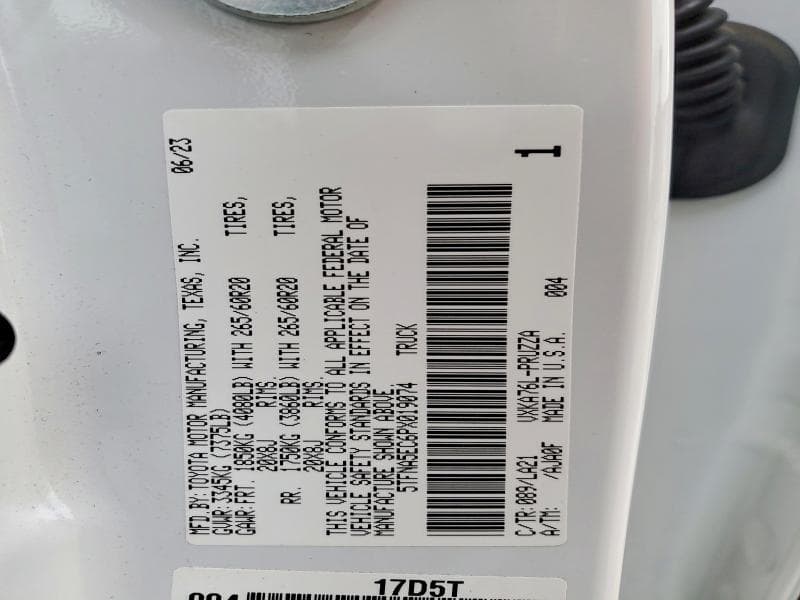 2023 TOYOTA TUNDRA PLATINUM PLATINUM 13