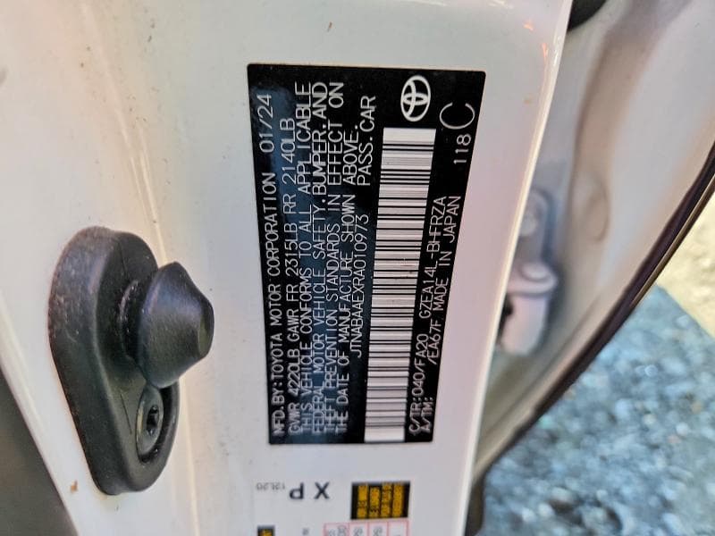 2024 TOYOTA GR COROLLA CORE CORE 12