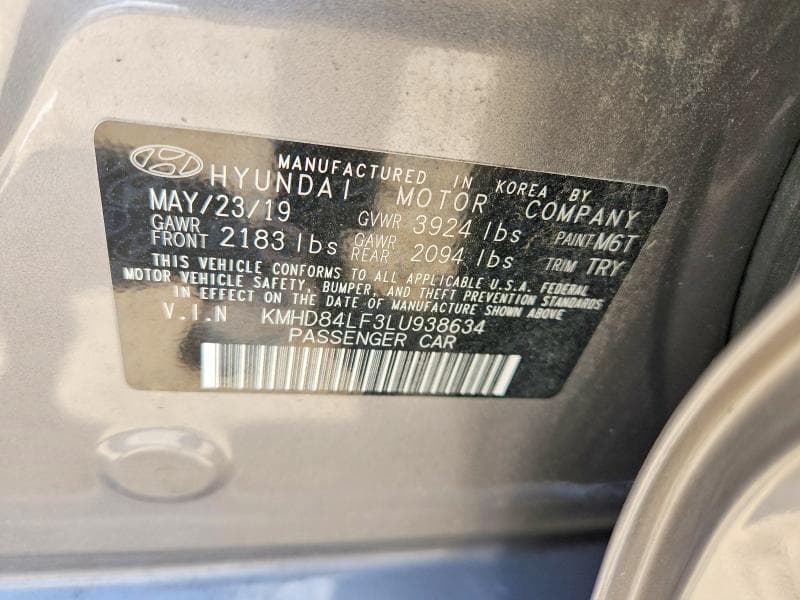 2020 HYUNDAI ELANTRA VALUE EDITION VALUE EDITION 13