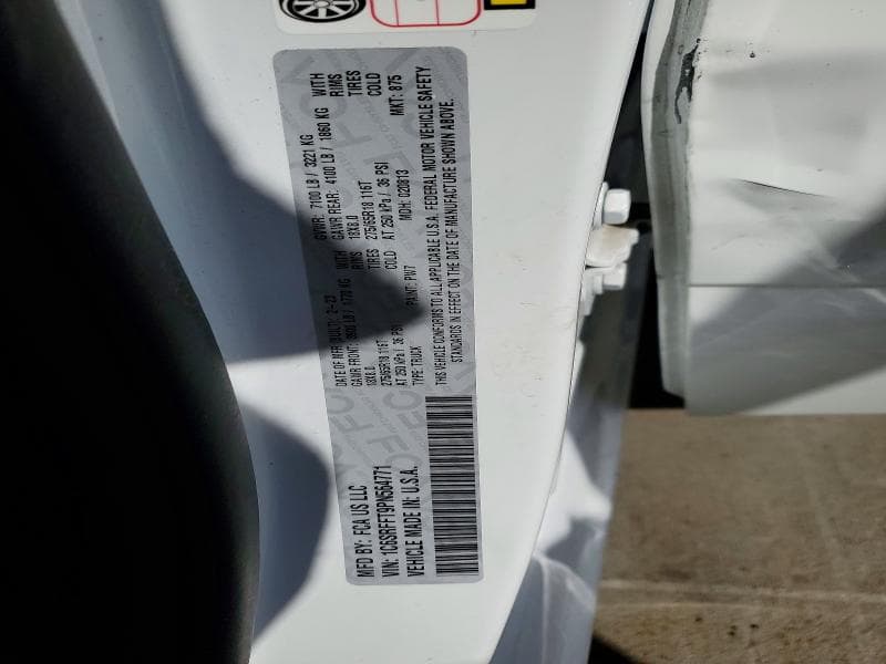 2023 RAM 1500 BIG HORN 12
