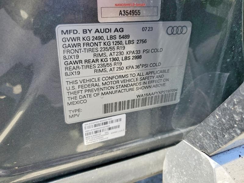 2023 AUDI Q5 SPORTBACK PRM PLS 45 13